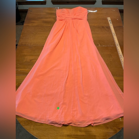 David's Bridal Dresses Davids Bridal Adult Size Coral Color